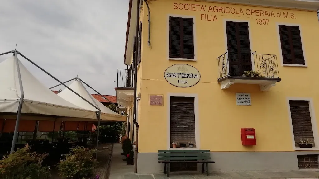 Osteria di Filia restaurant in Castellamonte