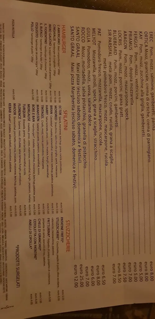 Menu_Sir Parsifal_Collepasso_immagine_1