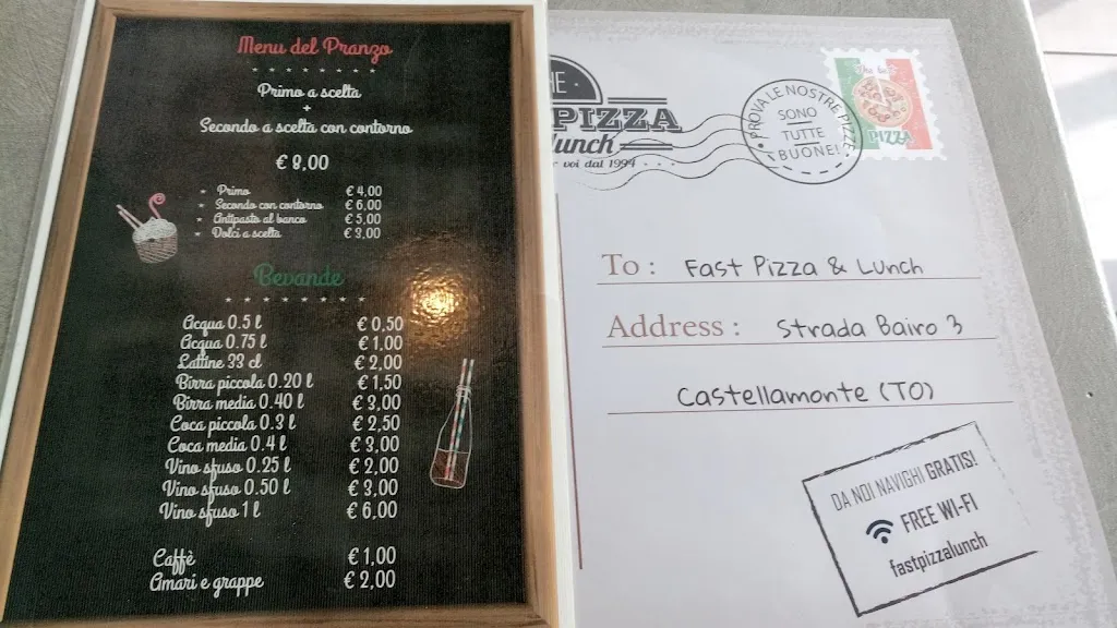 Menu_Fast Pizza & Lunch_Castellamonte_image_2