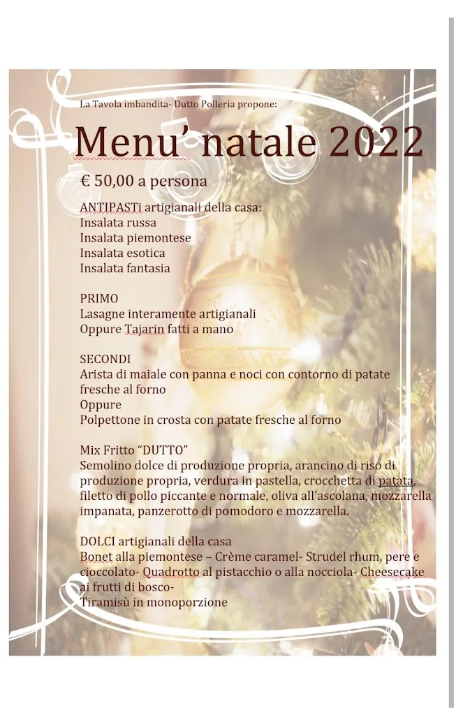 Menu_La Tavola Imbandita, Polleria Rosticceria, caffetteria, market, pranzi, macelleria_Castelletto Stura_image_1