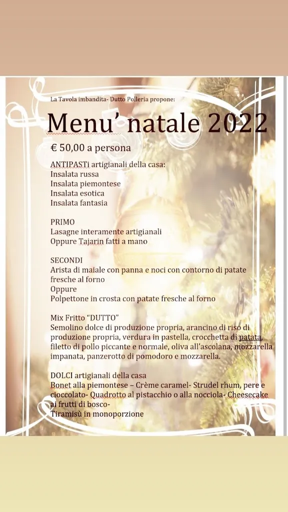 Menu_La Tavola Imbandita, Polleria Rosticceria, caffetteria, market, pranzi, macelleria_Castelletto Stura_image_2
