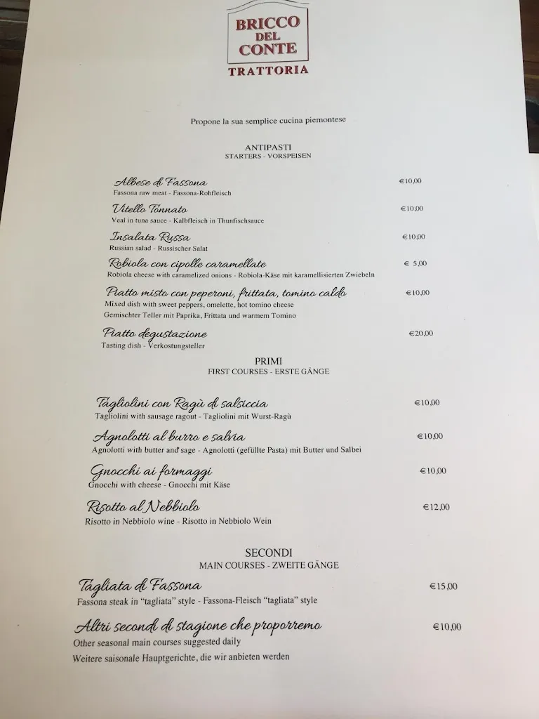 Luciano P_Trattoria Bricco Del Conte_Castellinaldo_review