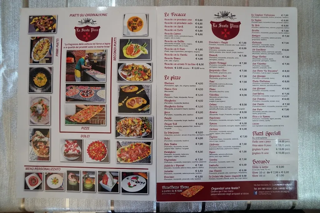 Menu_La Santa Pizza_Castelnuovo Don Bosco_image_1