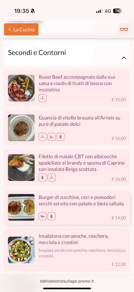 Menu_Dahlia bistrot sul lago_Castiglione Torinese_image_2
