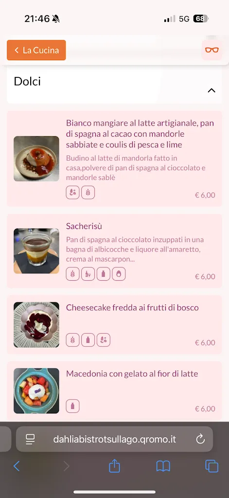 Menu_Dahlia bistrot sul lago_Castiglione Torinese_image_3