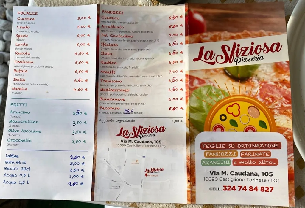 Menu_La Sfiziosa Pizzeria_Castiglione Torinese_image_2