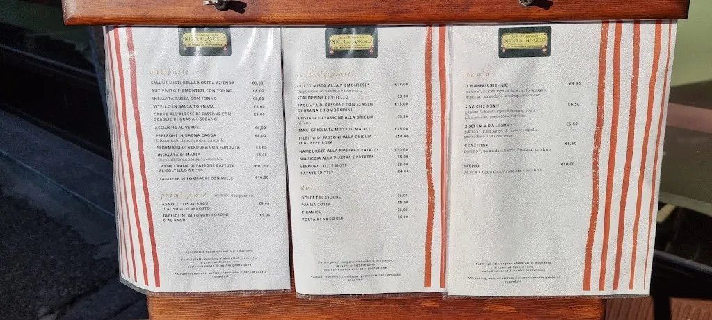 Menu_Azienda Agricola Nicola Angelo_Cavagnolo_immagine_1