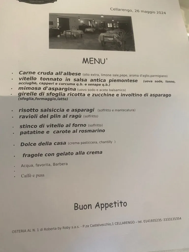 Laura G_Osteria al Numero 1_Cellarengo_review