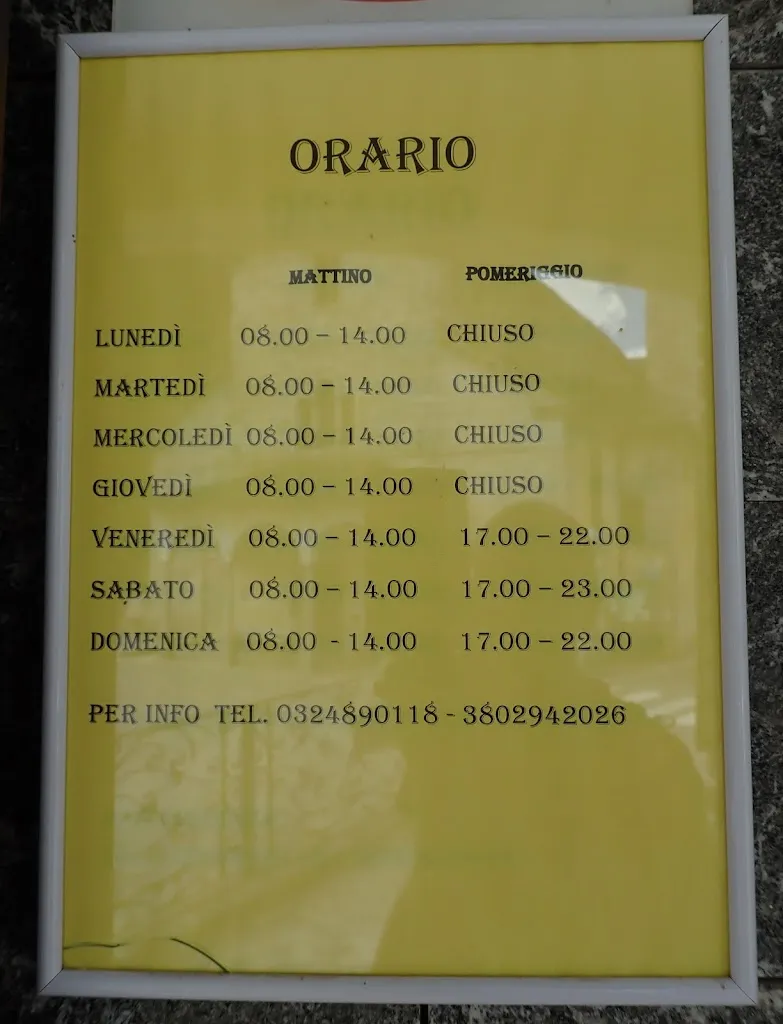 Albergo Ristorante Pizzeria Di Zanetti Barbara restaurant in Ceppo Morelli