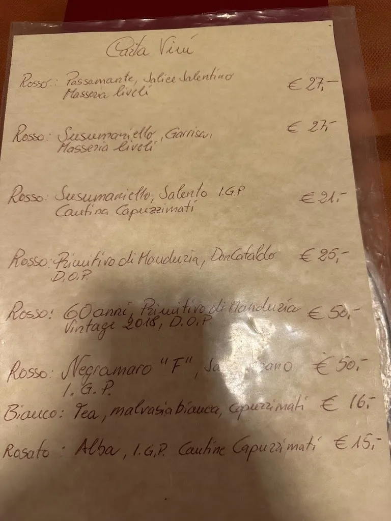 Menu_Osteria da Giuseppe_Ceglie Messapica_image_4