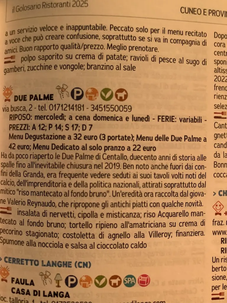 Claudio Giraudo_Ristorante Due Palme di Valerio Reynaudo_Centallo_review