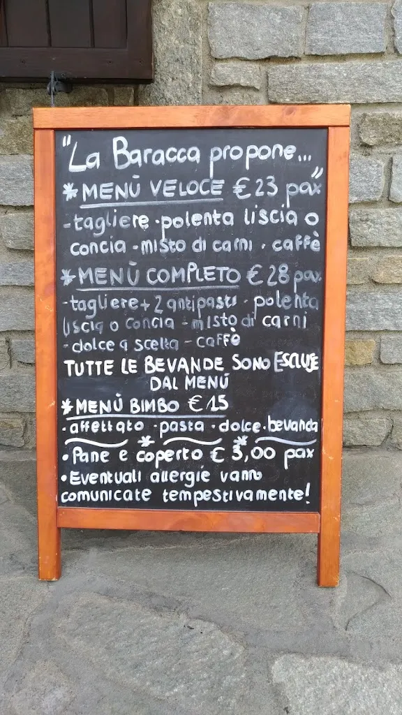 Menu_La Baracca_Ceresole Reale_image_3