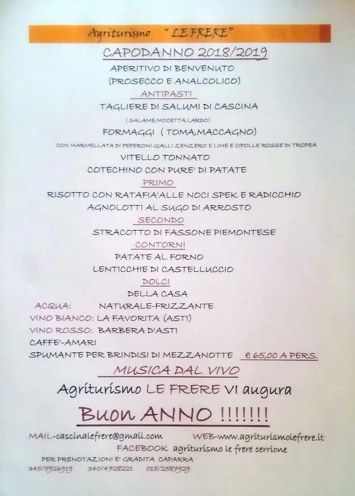 Menu_Agriturismo Le Frere_Cerrione_image_1