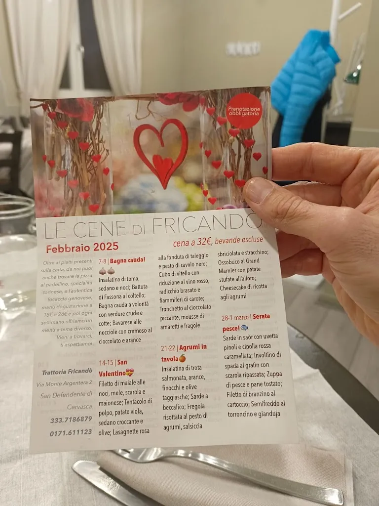 Menu_Trattoria Fricandò_Cervasca_image_1