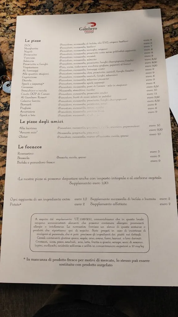 Menu_Pizzeria Ristorante Il Gambero Rosso_Cervere_image_4