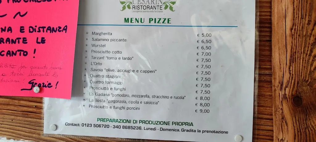 Menu_Ristorante Pizzeria Cesarin_Chialamberto_image_2