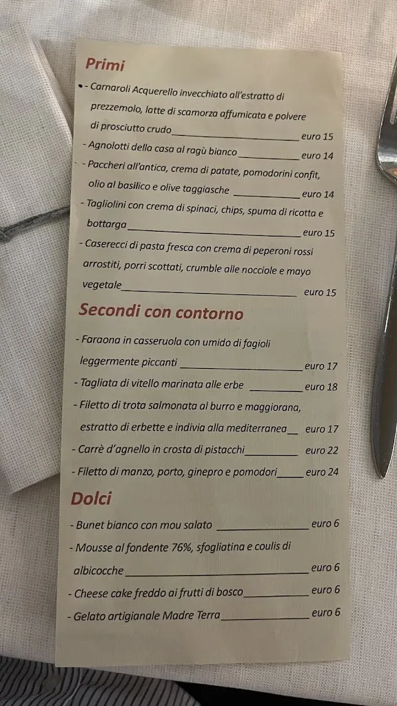 Menu_Trattoria Vecchio Cipresso_Chiaverano_immagine_1