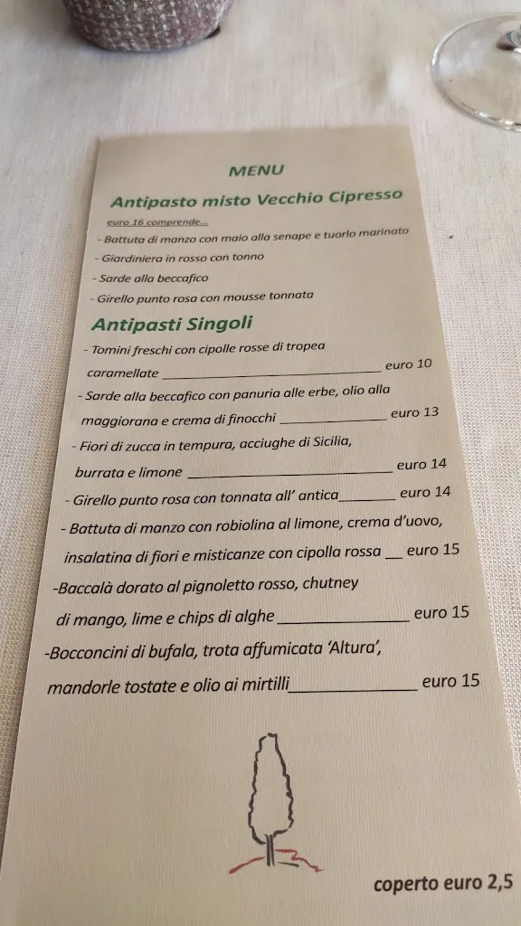 Menu_Trattoria Vecchio Cipresso_Chiaverano_immagine_3