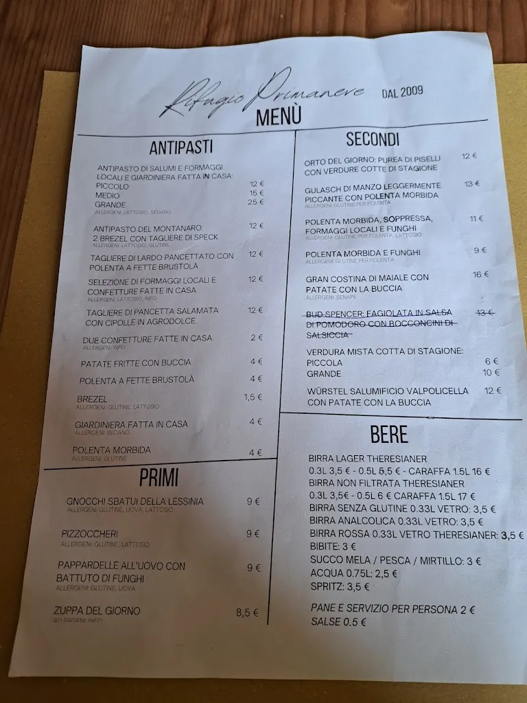 Menu_Rifugio Primaneve sul Monte Tomba_Chiesanuova_image_3