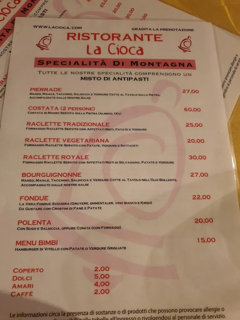 Menu_La Cioca_Cesana Torinese_image_3