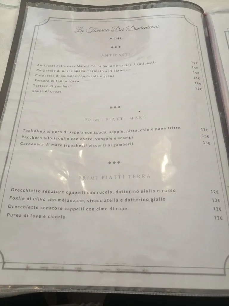 Menu_Taverna Dei Domenicani Srl_Ceglie Messapica_image_1