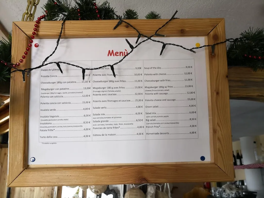 Menu_Rifugio Chalet Col Saurel_Cesana Torinese_immagine_2