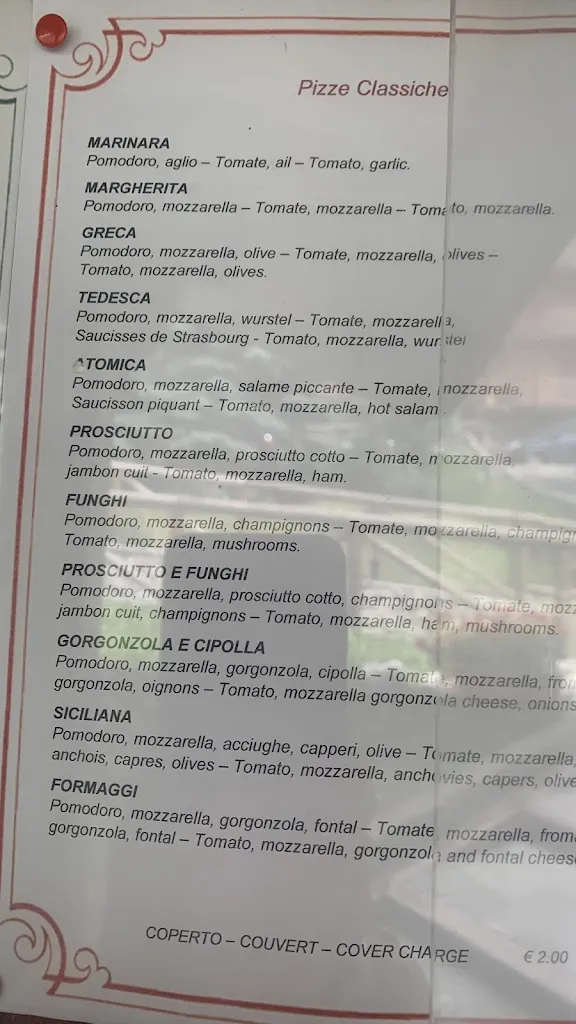 Menu_Kilt Ristorante Pizzeria_Cesana Torinese_image_1