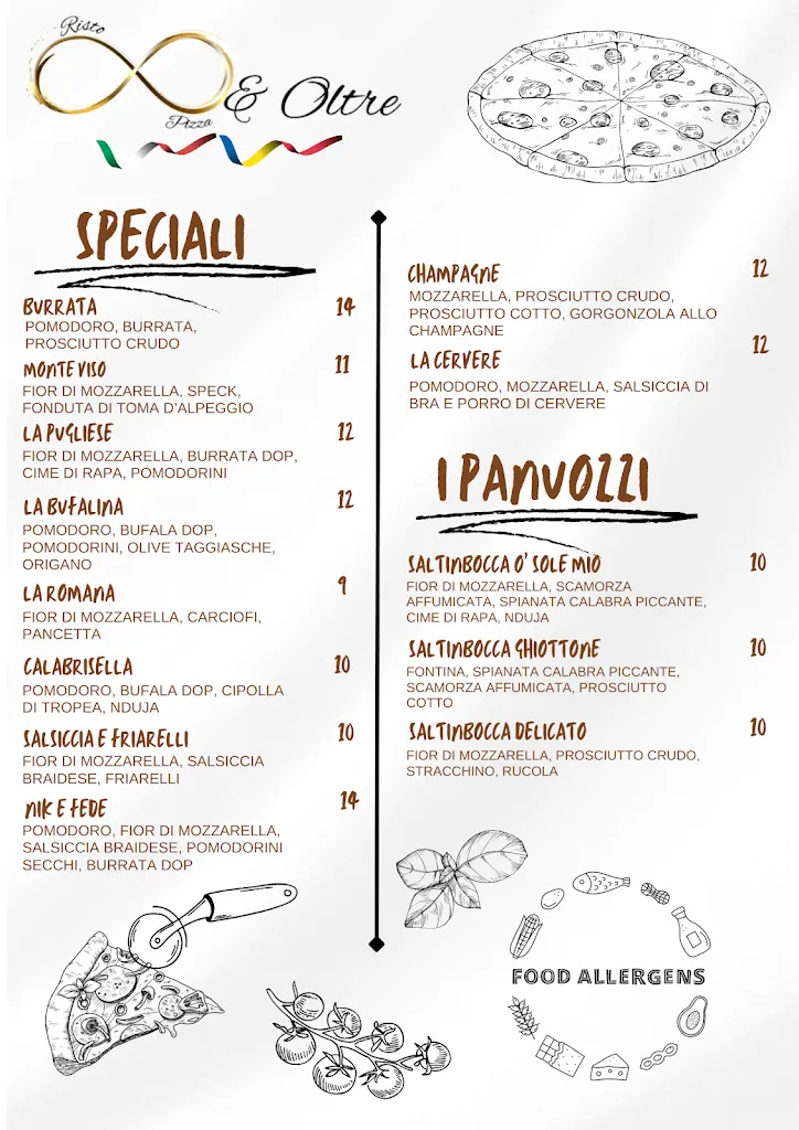Menu_Pizzeria Infinito e Oltre_Cherasco_image_2