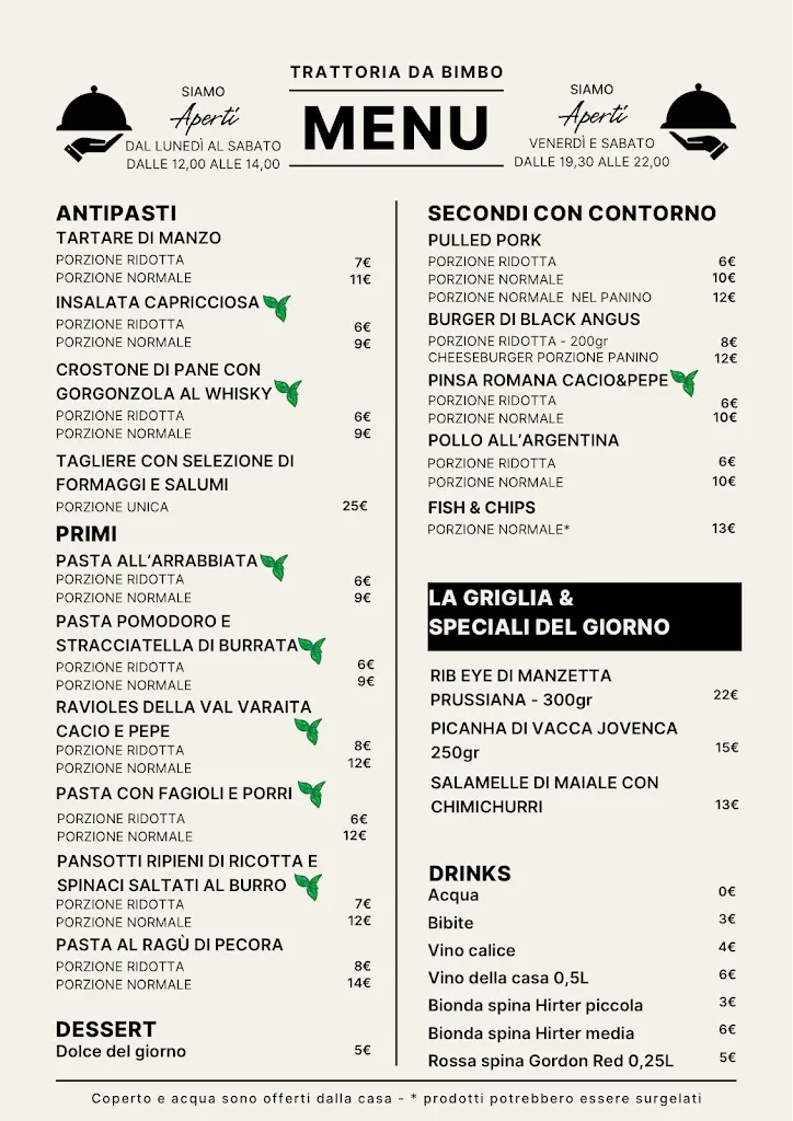 Menu_Trattoria da Bimbo_Cherasco_image_1