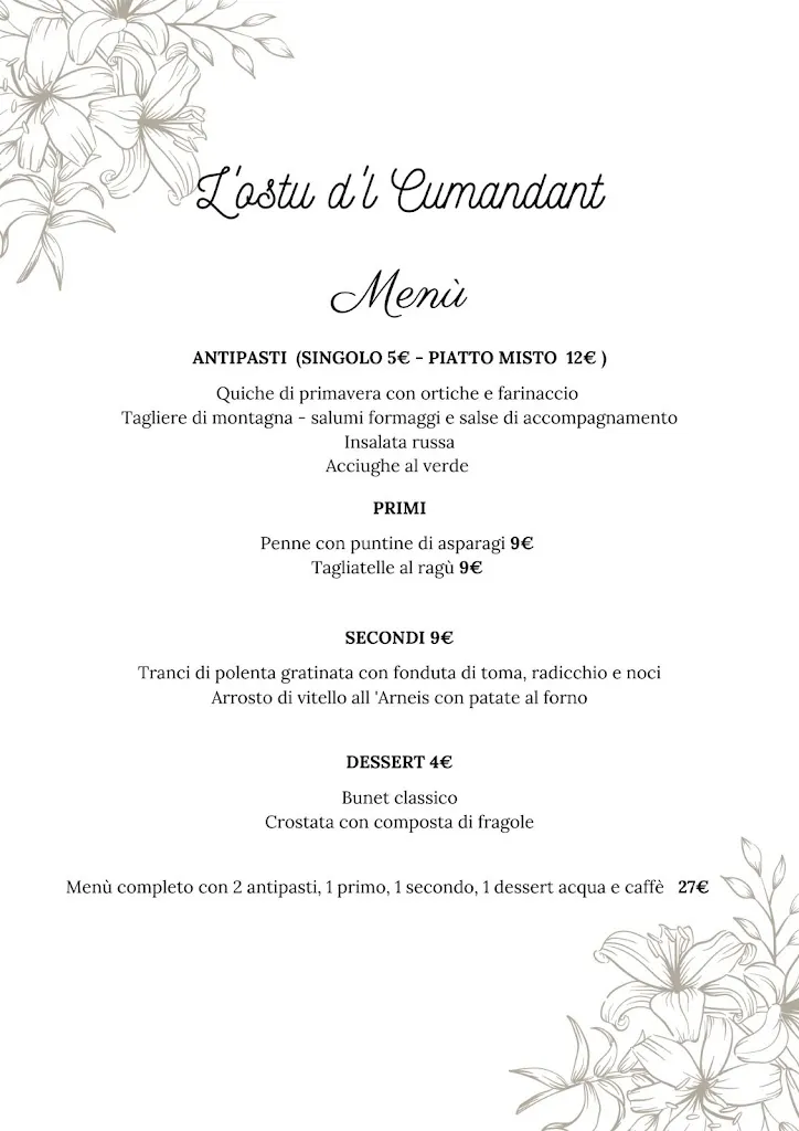 Menu_CIRCOLO - Ramats CIAPARAT_Chiomonte_image_1