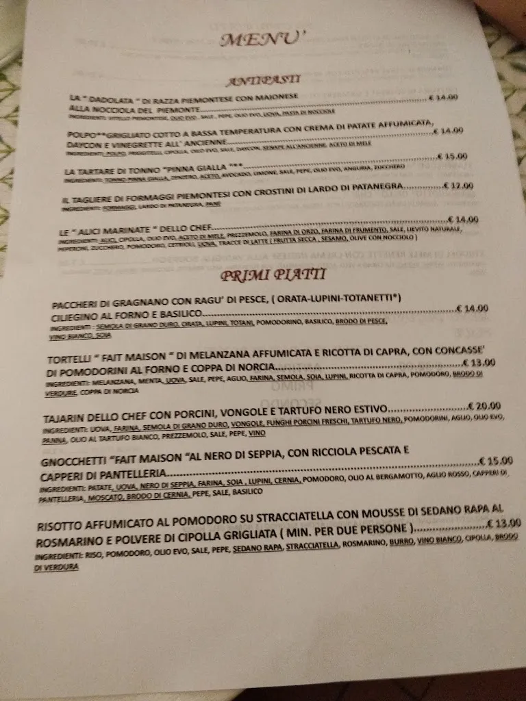 Menu_Osteria San Marco_Chivasso_image_2