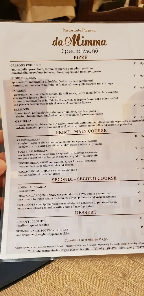 Menu_Ristorante da Mimma_Ceglie Messapica_image_2
