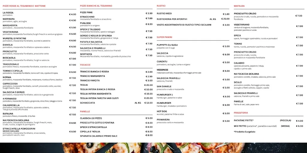 Menu_Pizzeria Na Focaccia Siciliana_Chivasso_image_2