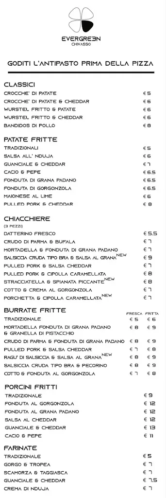 Menu_Evergreen Chivasso - Pizzeria - Friggitoria_Chivasso_image_3
