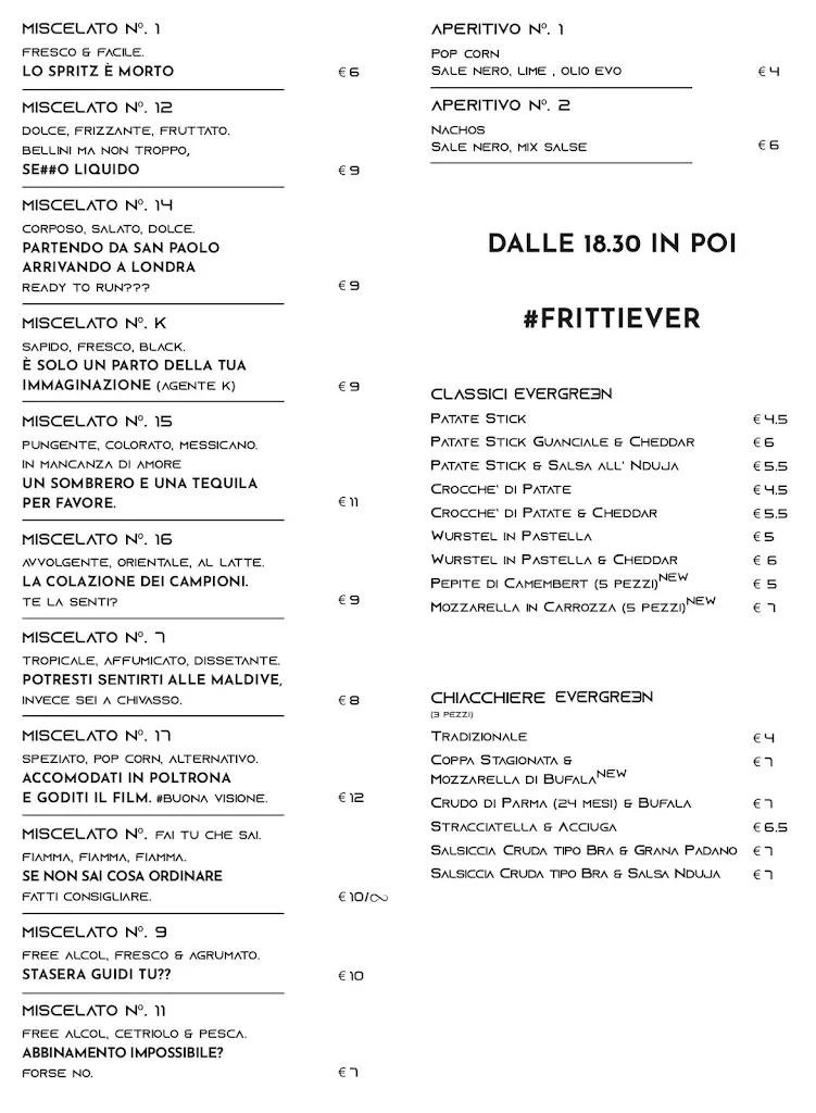 Menu_Evergreen Chivasso - Pizzeria - Friggitoria_Chivasso_image_4