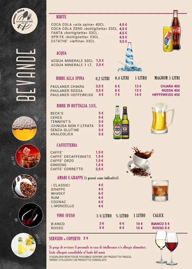 Menu_Pizzeria Da Salvatore_Chivasso_image_1