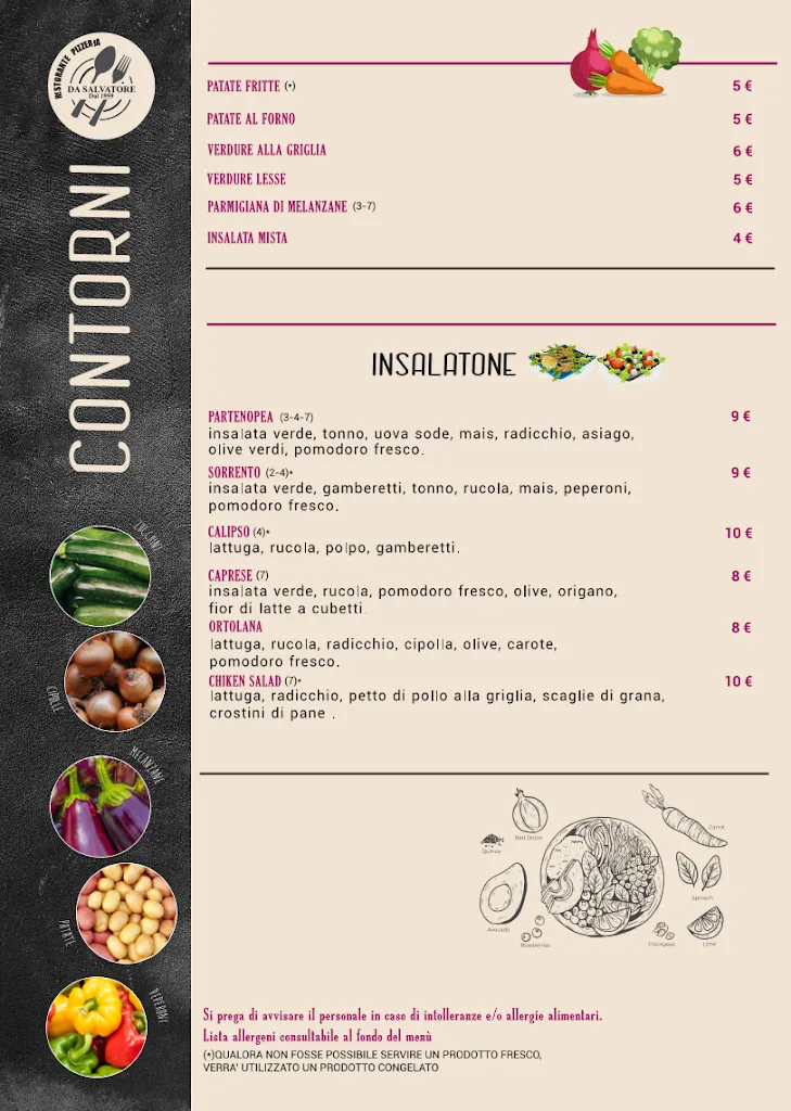 Menu_Pizzeria Da Salvatore_Chivasso_image_4