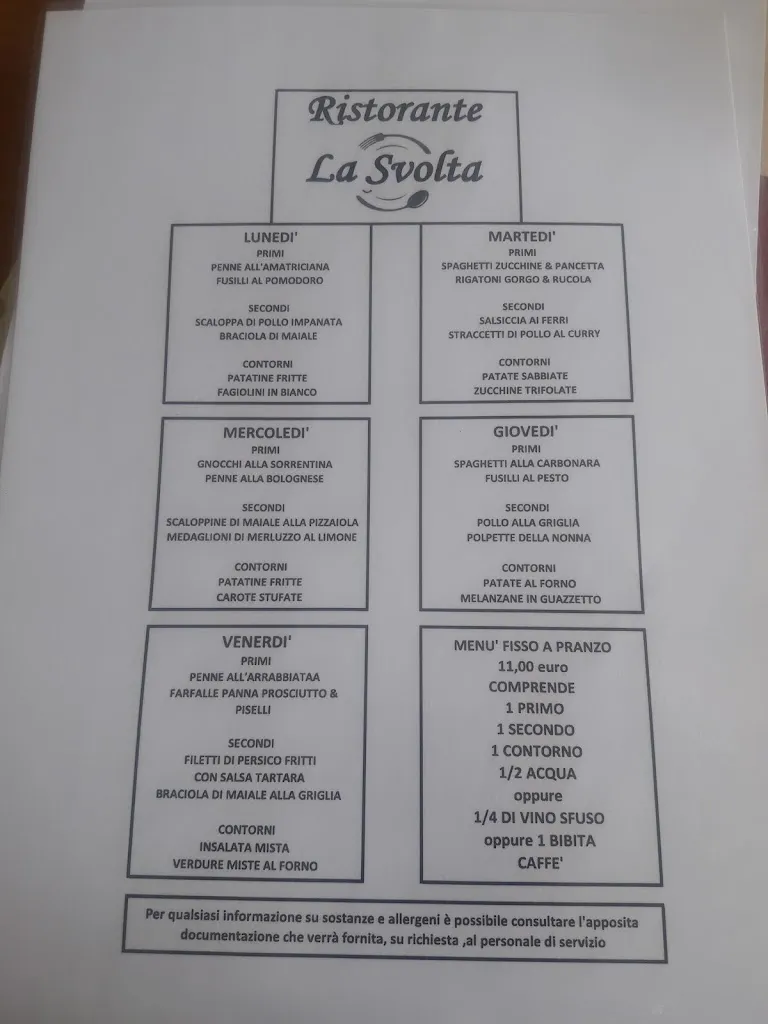 Menu_Ristorante LA SVOLTA_Chivasso_image_1