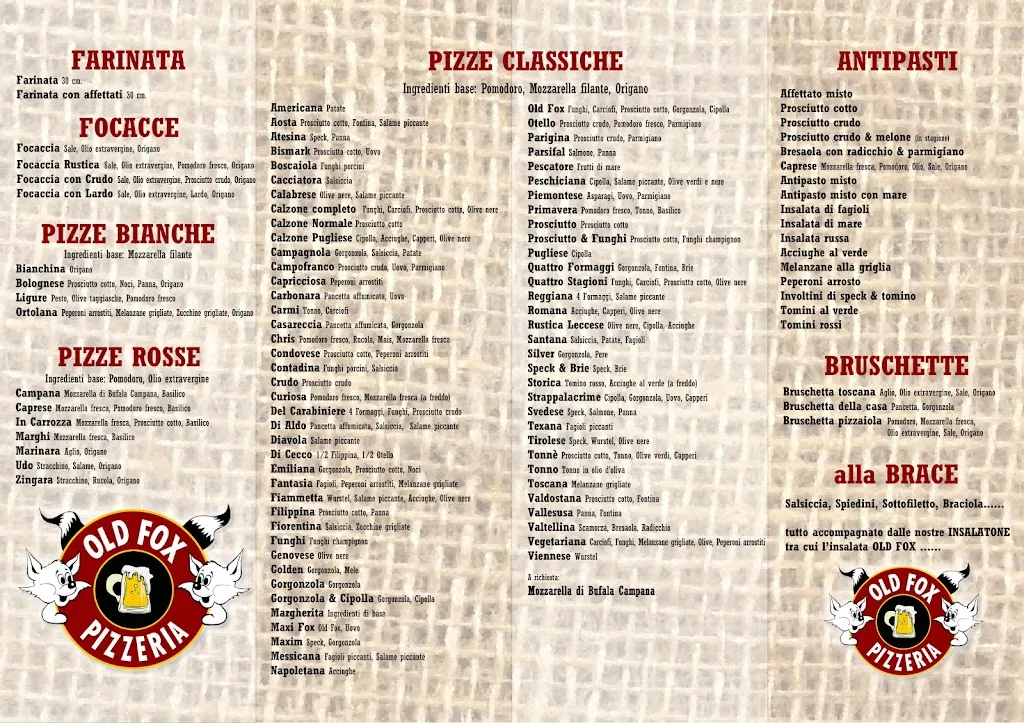 Menu_Pizzeria Old Fox_Condove_image_3