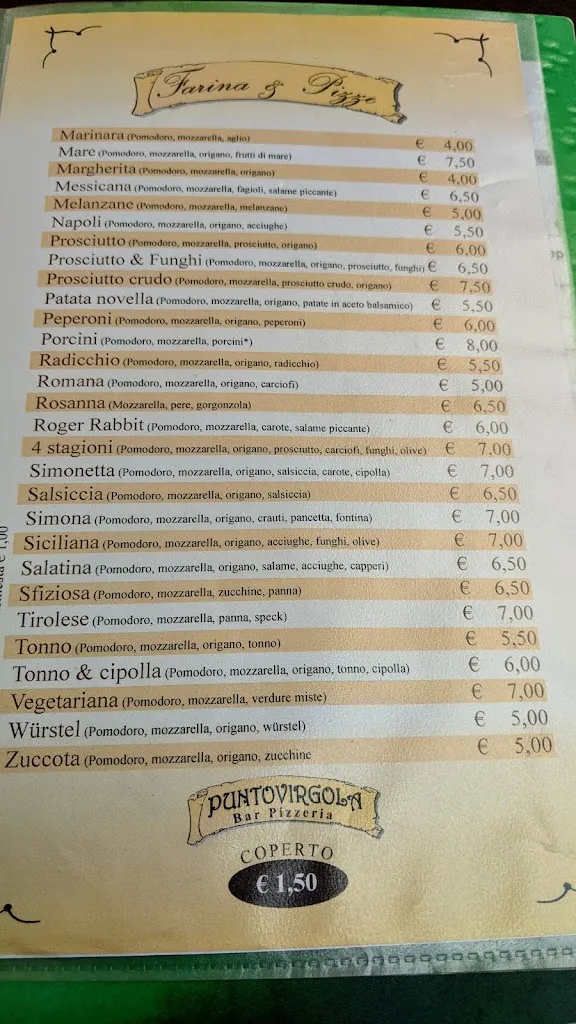 Menü_Pizzeria Puntovirgola_Condove_Bild_1