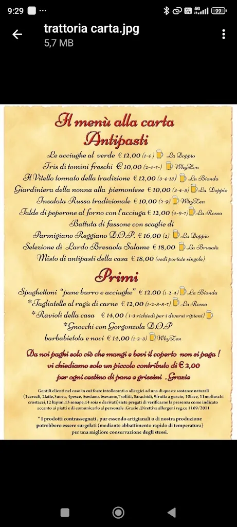 Menu_Trattoria Casa Aleghe_Coazze_image_1