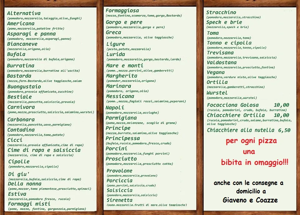 Menu_Pizzeria Ortilla_Coazze_image_1