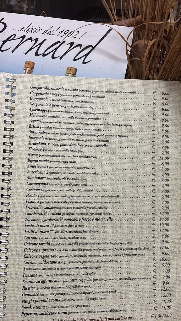 Menu_Pizzeria Du Parc_Coazze_image_1