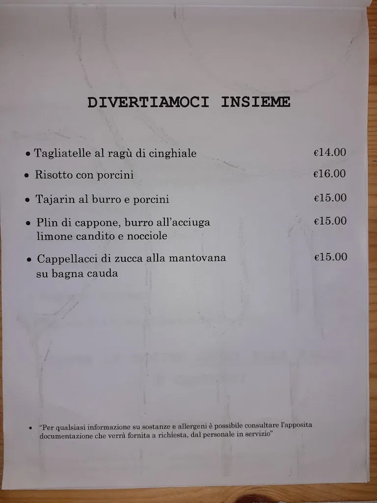 Menü_Trattoria Moderna da Baffy_Coazze_Bild_3