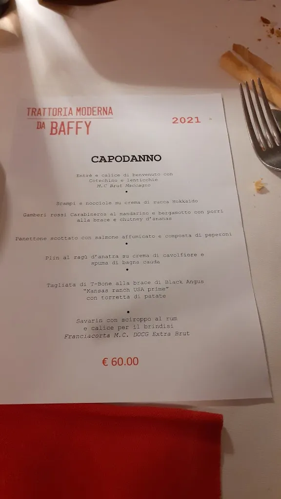 Menü_Trattoria Moderna da Baffy_Coazze_Bild_4