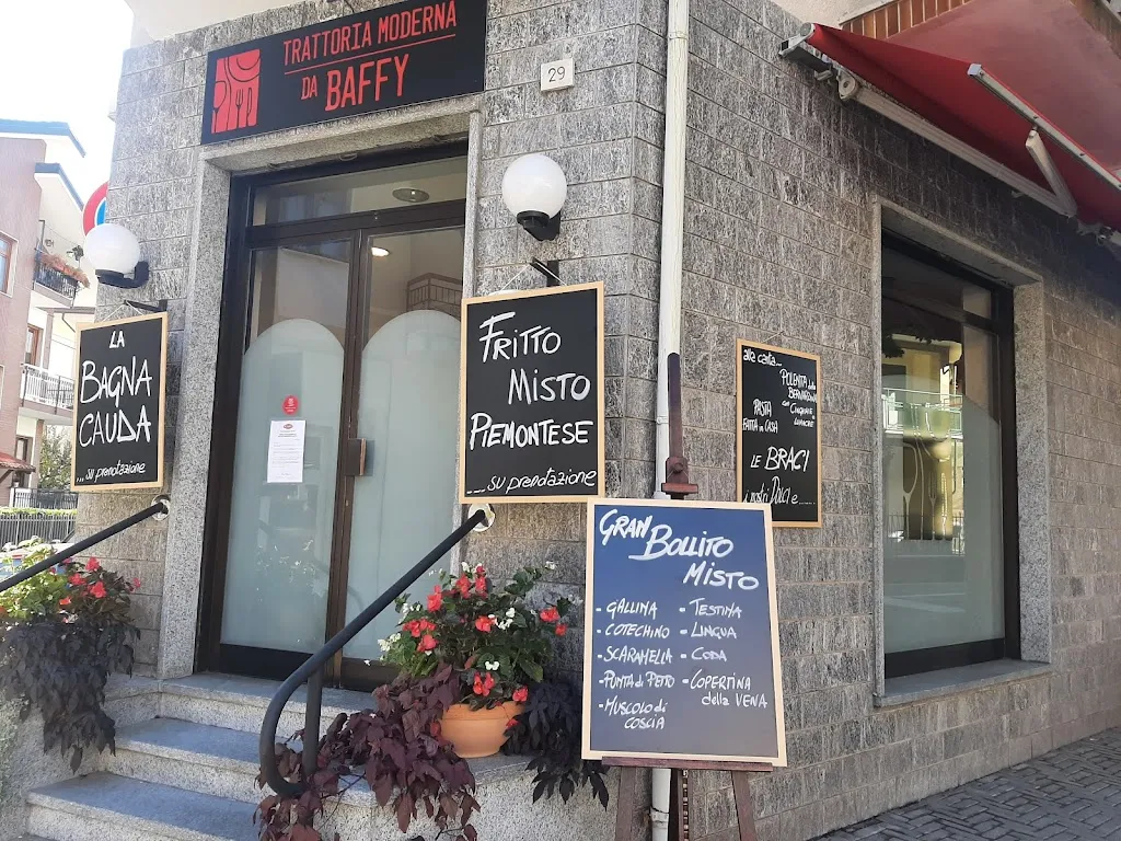 Trattoria Moderna da Baffy restaurant in Coazze