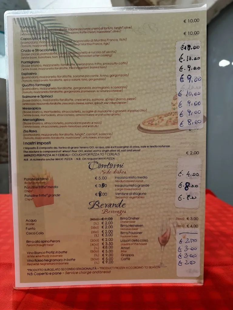 Menu_Da Zio Peppe trattoria pizzeria_Ceglie Messapica_image_1