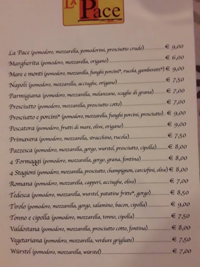 Menü_Ristorante La Pace_Coazze_Bild_3