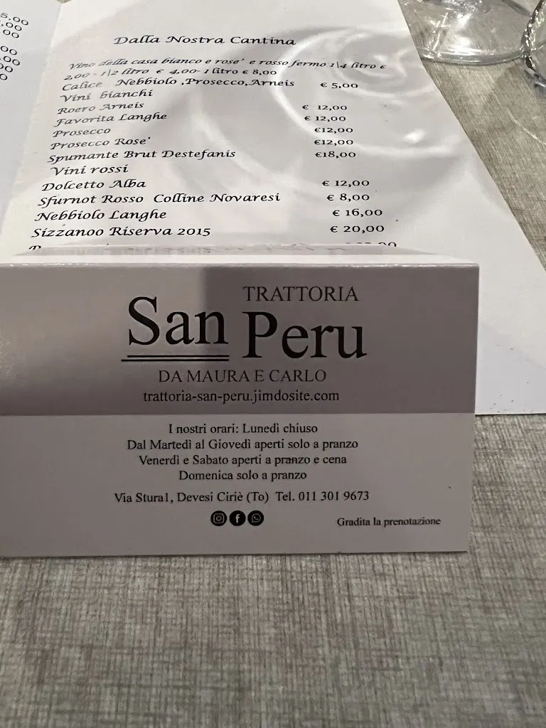 Menu_Trattoria San Peru_Ciriè_image_4