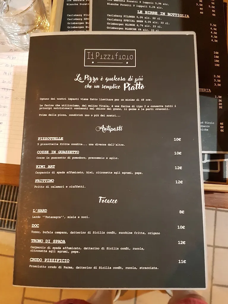 Menu_Il Pizzificio _Ciriè_image_1